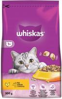 Sausas kačių maistas WHISKAS su jautiena, 300 g