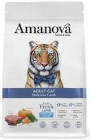 Sausas kačių ėdalas Amanova GF Adult su aviena, 4 kg