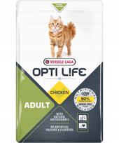 Sausas pašaras katėms VERSELE-LAGA Opti Life Cat Adult Chicken, 2,5 kg