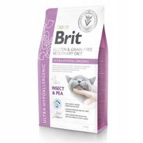 Katės pašaras Brit GF Veterinary Diets, be glitimo ir grūdų, itin hipoalerginis, 2 x 5 kg