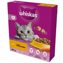 Sausas kačių pašaras WHISKAS su vištiena, suaugusioms katėms, 800 g