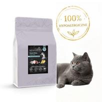 Sausas maistas sterilizuotoms katėms MASSON, antiena ir silkė, be grūdų, 0,3 kg