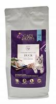 Sausas kačių maistas Cats&Drops su sardinėmis ir antiena, 900 g