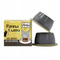 Katės ėdalas Mjajjam Miss Gatto su vištiena ir Panna Cotta padažu, 2 x 80 g