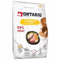 Sausas pašaras katėms Ontario Cat Exigent, 0,4 kg