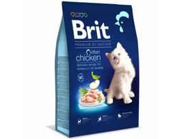 Sausas kačių maistas BRIT Premium By Nature Junior, vištiena, 300 g