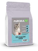 Sausas maistas sterilizuotoms katėms FURORA Connoisseur, antis ir žuvis, 300 g