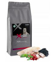 Sausas kačių maistas su balta žuvimi, silke ir ikrais X-CAT, be grūdų, 5 kg