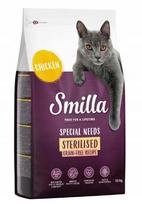Kačių pašaras Smilla Adult Sterilised, be grūdų, vištiena, 2 x 10 kg