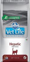 Sausas pašaras katėms FARMINA Vet Life Hepatic, 10 kg