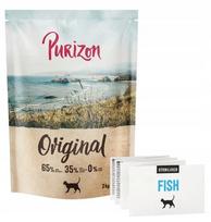Sterilizuotų kačių pašaras be grūdų Purizon Original Fish, 2 kg