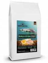 Sausas kačių pašaras INSTINCTO su balta žuvimi ir grūdų be ikrais, 5 kg