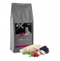 Sausas kačių maistas su balta žuvimi, silkėmis ir ikrais, 2 x 1,5 kg, X-CAT