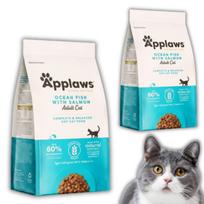 Sausas kačių maistas su lašiša Applaws Cat Adult Ocean, 2 x 350 g