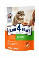 Sausas pašaras su vištiena suaugusioms katėms CLUB 4 PAWS Premium, 900 g
