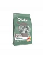 Sausas pašaras vyresniems sterilizuotiems katėms Oasy SUPERIOR su vištiena, 300 g