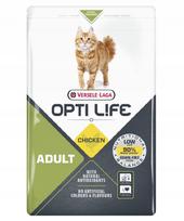 Sausas kačių maistas Opti Life Adult su vištiena, 1 kg