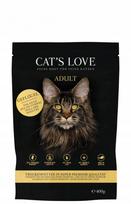 Sausas kačių pašaras CAT'S LOVE su paukštiena, be grūdų, 400 g
