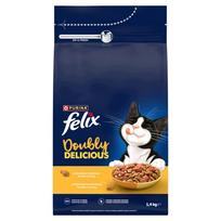 Sausas pašaras katėms FELIX su vištiena, 1,4 kg
