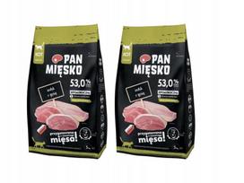Sausas kačių ėdalas PAN MIĘSKO su kalakutiena ir žąsiena, 2 x 5 kg