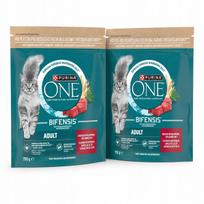 Sausas kačių ėdalas PURINA ONE Adult su jautiena, 2 x 750 g