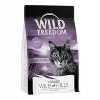 Sausas pašaras sterilizuotoms katėms Wild Freedom Wild Hills, antis, be grūdų, 2 x 6,5 kg