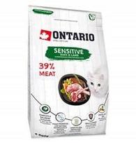 Katėms skirtas pašaras ONTARIO Sensitive / Derma, 0,4 kg