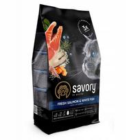 Suaugusių kačių sausas maistas su lašiša ir baltąja žuvimi, 2 kg