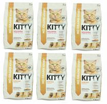 Katėms skirtas pašaras Kitty For Cat su jautiena ir vištiena, be grūdų, 6 x 1 kg