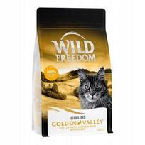 Sausas pašaras sterilizuotoms katėms Wild Freedom Golden Valley, triušiena, 400 g