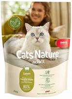 Sausas ėdalas katėms MERA Cats Nature Adult su ėriena, be grūdų, 2 kg