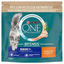 Sausas kačių maistas Purina One Senior 7+ su vištiena, 1,4 kg
