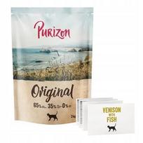 Sausas šunų pašaras Purizon Original su elniena ir žuvimi, be grūdų, 2 kg