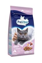 Sausas lašišų pašaras katėms Prevital, 5,6 kg