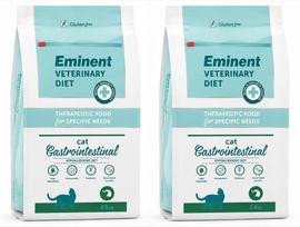 Katėms skirtas hipoalerginis pašaras Eminent Vet Cat Gastro, 2 x 2,5 kg