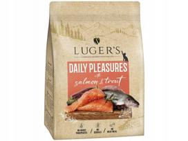 Sausas kačių maistas LUGER'S su lašiša ir upėtakiu, 1 kg