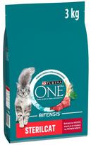 Sausas kačių maistas Purina ONE su jautiena, 2 x 3 kg