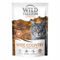 Sausas maistas sterilizuotoms katėms Wild Freedom STERILISED su vištiena, 400 g, Vokietija
