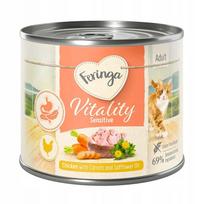Šunų pašaras Feringa Vitality Sensitiv su vištiena ir morkomis, 200 g