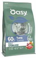 Sausas maistas sterilizuotoms katėms Oasy Superior su tunu, 300 g