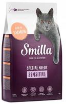 Katės pašaras Smilla Sensitive be grūdų, su lašiša, 1 kg