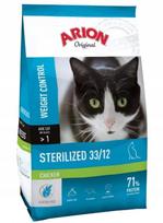 Katėms skirtas pašaras ARION Original Sterilized su vištiena, 300 g