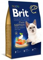 Sausas kačių pašaras BRIT Premium By Nature su lašiša, 800 g
