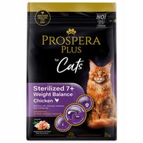 Sausas kačių maistas Prospera 7+ sterilizuotoms katėms, vištiena, 2 kg
