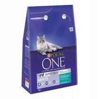 Sausas pašaras katėms PURINA ONE su jūros žuvimi, 3 kg