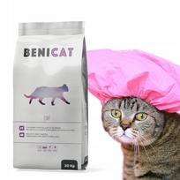 Kačių pašaras BENI CAT su tunu, 20 kg, išrankioms katėms