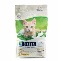 Kačių ėdalas Bozita Kitten be grūdų, vištiena, kačiukams, 10 kg