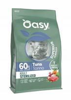 Sterilizuotų kačių pašaras Oasy SUPERIOR su tunu, 1,5 kg
