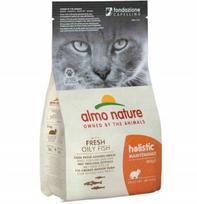 Sausas kačių maistas Almo Nature Holistic Maintenance su riebia žuvimi, 400 g