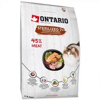 Sausas maistas sterilizuotoms vyresnėms katėms Ontario Cat Sterilised 7+, 6,5 kg